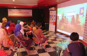 foto edukasi kanker anak di Alfamart Poltangan 10 edukasialfamart_10