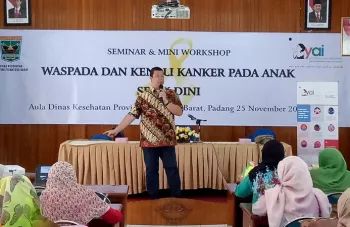 Edukasi Kanker Anak Dokter Puskesmas di Provinsi Sumatera Barat