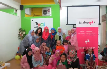 Kunjungan Komunitas Hijab Speak