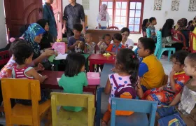 foto Edukasi kanker pada anak di Kampung Nelayan, Kamal Muara 2 kampungnelayan_04