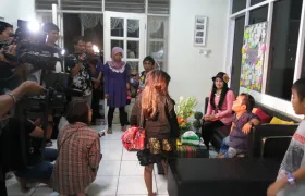 foto Perayaan Ulang Tahun Nona Alexander dan Kunjungan Group Band Ucok Baba 5 nona_5