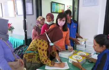 Edukasi Kanker Anak di Puskesmas Kecamatan Tambora