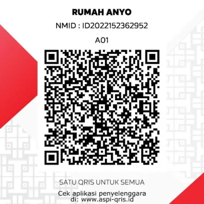 Scan QRIS Rumah Anyo