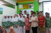 Kunjungan dari SMP Al Azhar Kemandoran